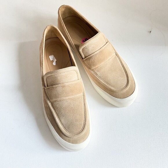Vince Tan Suede Loafers - Picture 8 of 9